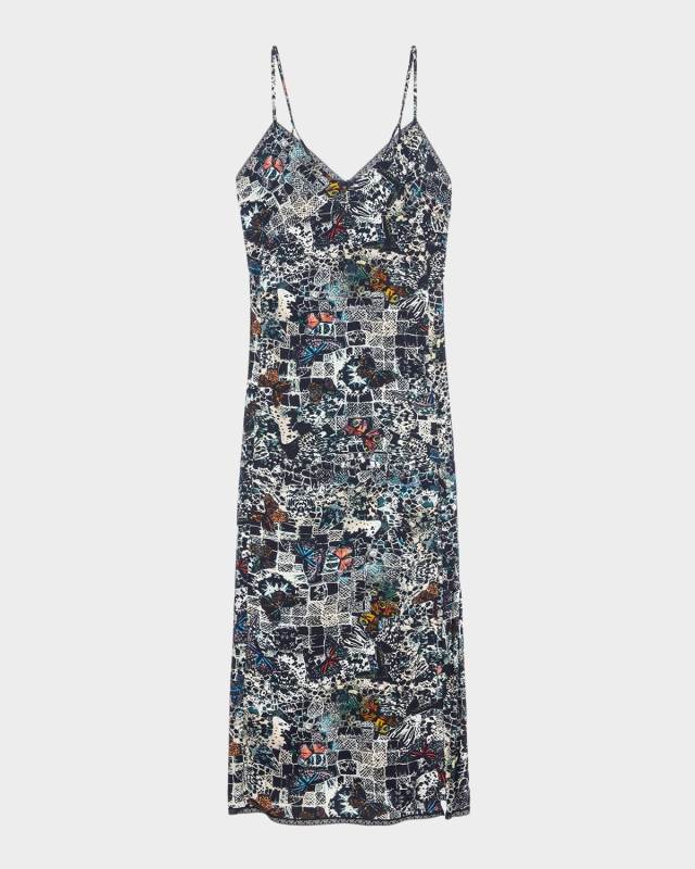 Ramelil Soft Butterflies Maxi Dress